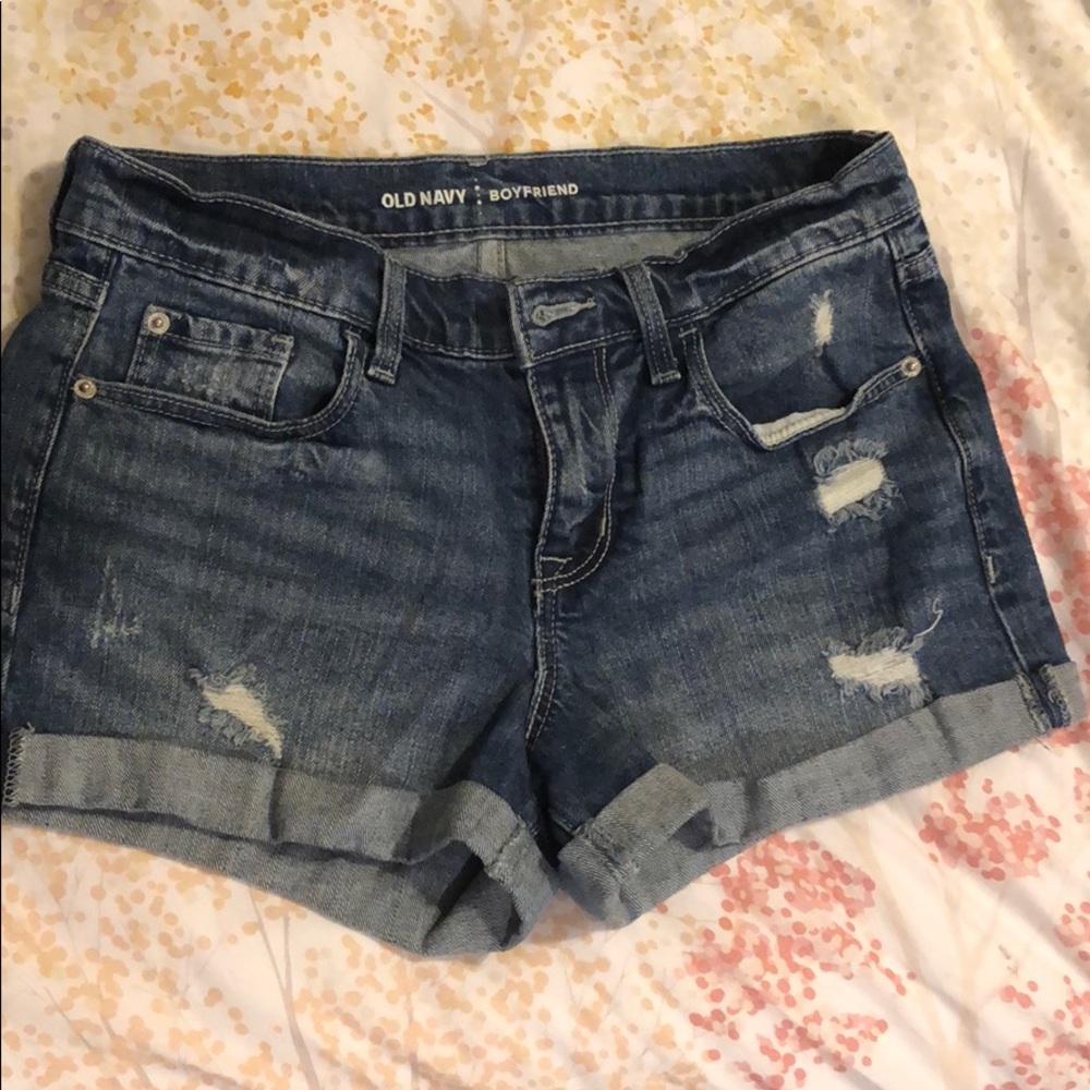 Old Navy Destroyed Boyfriend Shorts